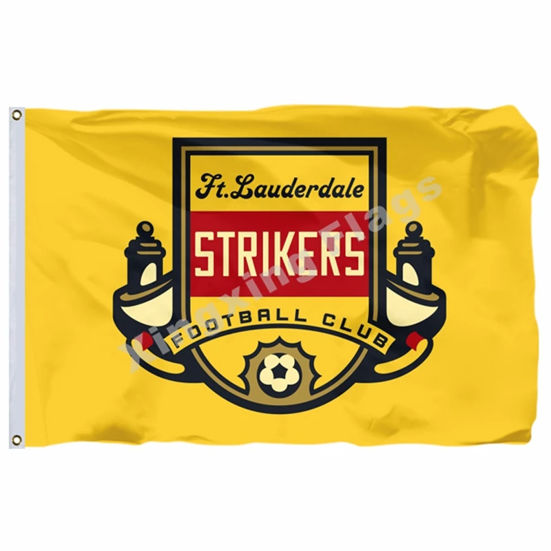 Fort Lauderdale Strikers Flag 3ft X 5ft Polyester North American Soccer