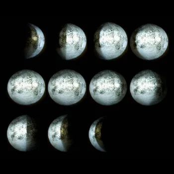 

Wall Hanging Moon Lamp LED Wall Moon Lamp Indoor 6 Kinds Phase With Remote Control Healing Moon Wall Ceiling Lamp for Kids