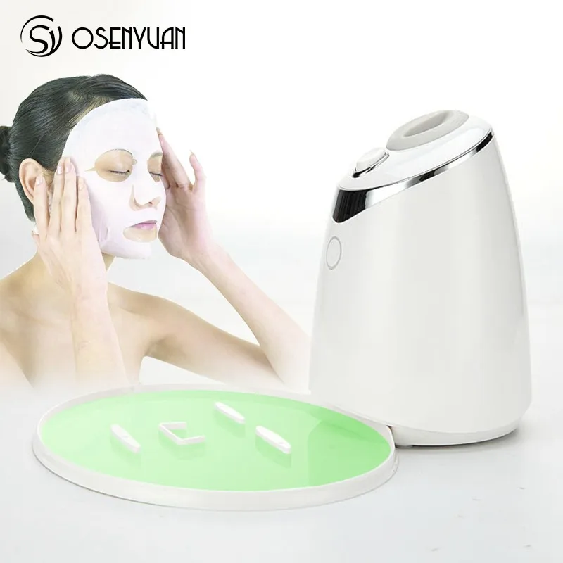 

Face Mask Machine Automatic Fruit Facial Mask Maker With Natural Vegetable Fruit Material DIY Mask with Collagen English Voice
