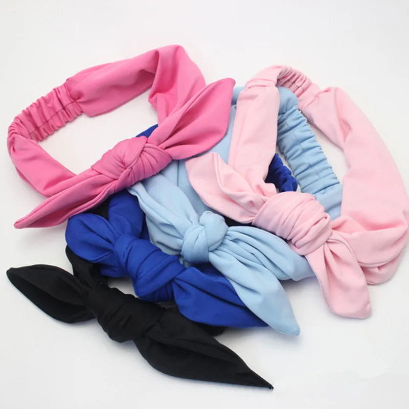 New Japan Import girls foldable Pink Blue hair band Lovely bow magic