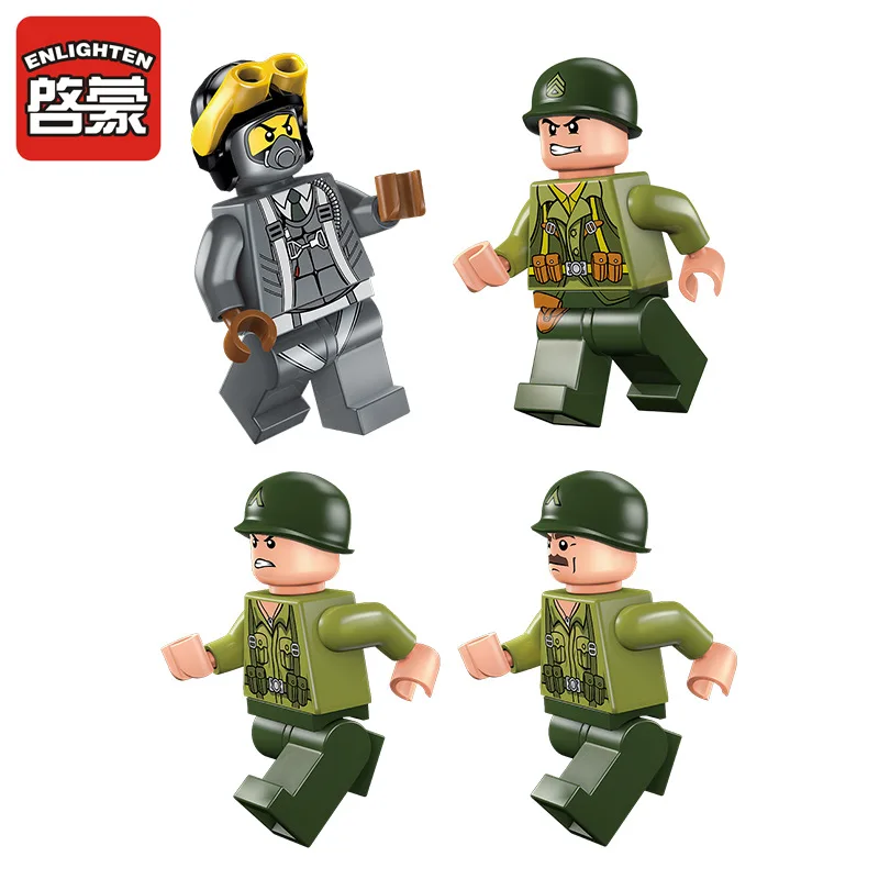 1710 223pcs Military Constructor Model Kit Blocks Compatible LEGO Bricks Toys for Boys Girls Children Modeling 1710 223pcs Military Constructor Model Kit Blocks Compatible LEGO Bricks Toys for Boys Girls Children Modeling