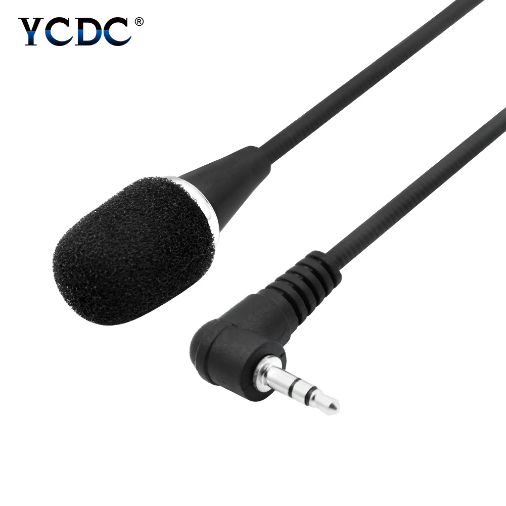 1 Pc YCDC Гибкий микрофон с разъемом 3,5 мм, Мини Беспроводной студийный микрофон для ПК, ноутбука, смартфона, Skype, Студийный микрофон - Цвет: 1 Pc
