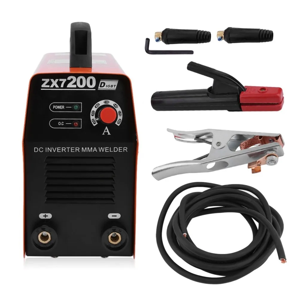 

Portable ZX7-200 Inverter DC Welding Machine 220V All Copper Core Household Miniature Electric Welding Machine Resistance Welder