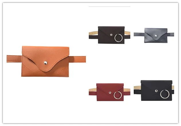 

Female Belt Bag Waist Pack Fashion Women Phone Pouch Bags Belt Strap Buckle Waist Belt Waistband