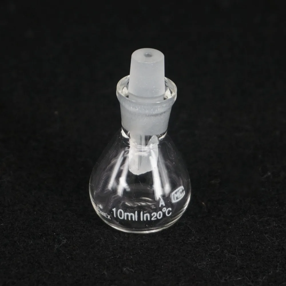 

10ml Glass Specific Gravity Bottle Pycnometer Class A Science Labware Medical