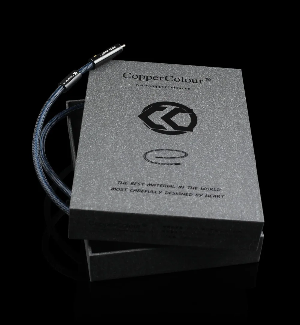 Coppercolor CC коаксиальный кабель COAX BE Hifi аудио из Бериллиевого сплава аудиокабель