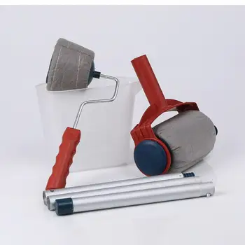 

LanLan Multifunctional Paint Roller Brush Set Wall Handled Painting Tool Household Use Wall Decorative DIY Painting Accessories