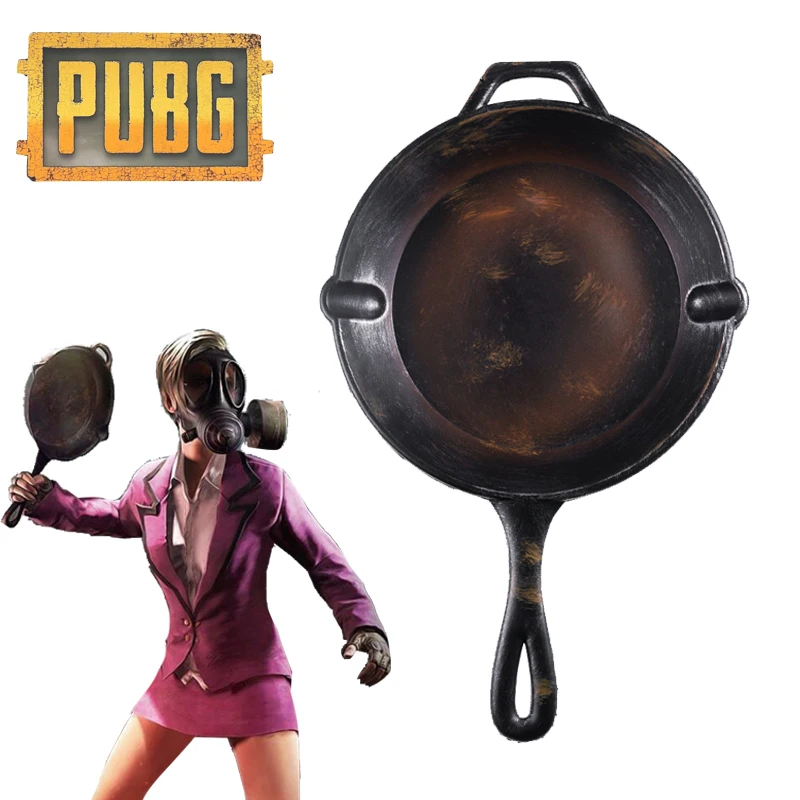  SNAILIFY Hot Mobile Game PUBG Cosplay Props PU Weapon Pan Costume Comic-con Playerunknown's Battleg