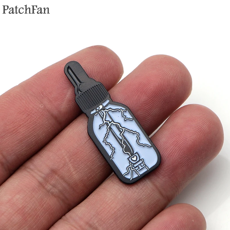 Patchfan барное освещение металлический Узелок цинка Значки для рубашки сумка для одежды рюкзак броши для обуви значки медали diy подарки A1801