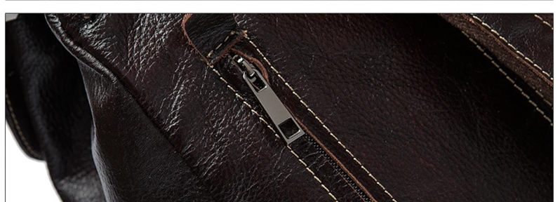 leather backpack