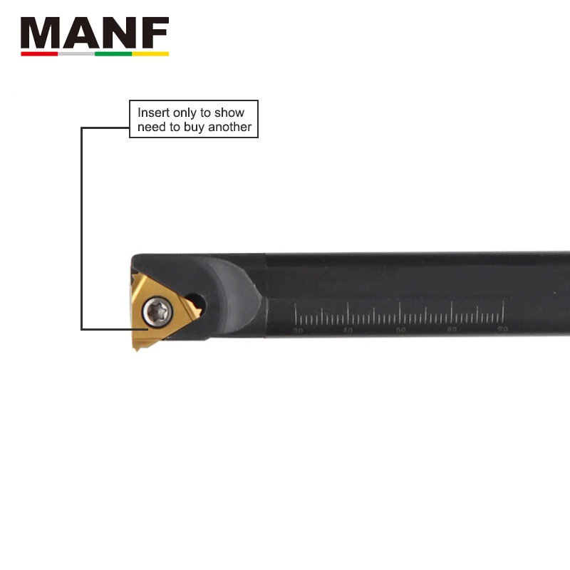 MANF токарные фрезы токарный инструмент 10 мм 12 мм Sir Snr0010K11 внутренний резьбовой Инструмент вольфрамовые карбидные держатели для 16ir вставки