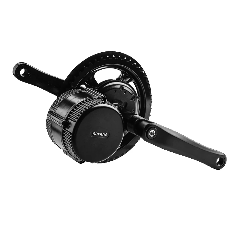 Top BAFANG 36V 250W Mid Drive Motor Bafang BBS01 8FUN Electric Bicycle Motor Kits Mid Drive Bafang BBS01B Motor Kit C18 Display 1
