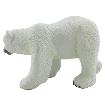 

White Bear Simulation Dolls Animal World Wildlife Animal Model Toys 2020