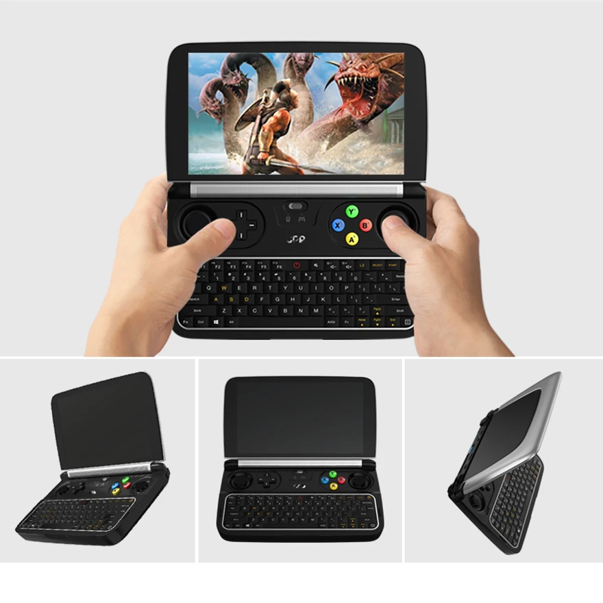 Предпродажа GPD WIN 2 карманный мини ПК компьютер Ноутбук портативная игровая консоль 6 дюймов H-IPS экран система Win 10 8 ГБ/128 Гб SSD