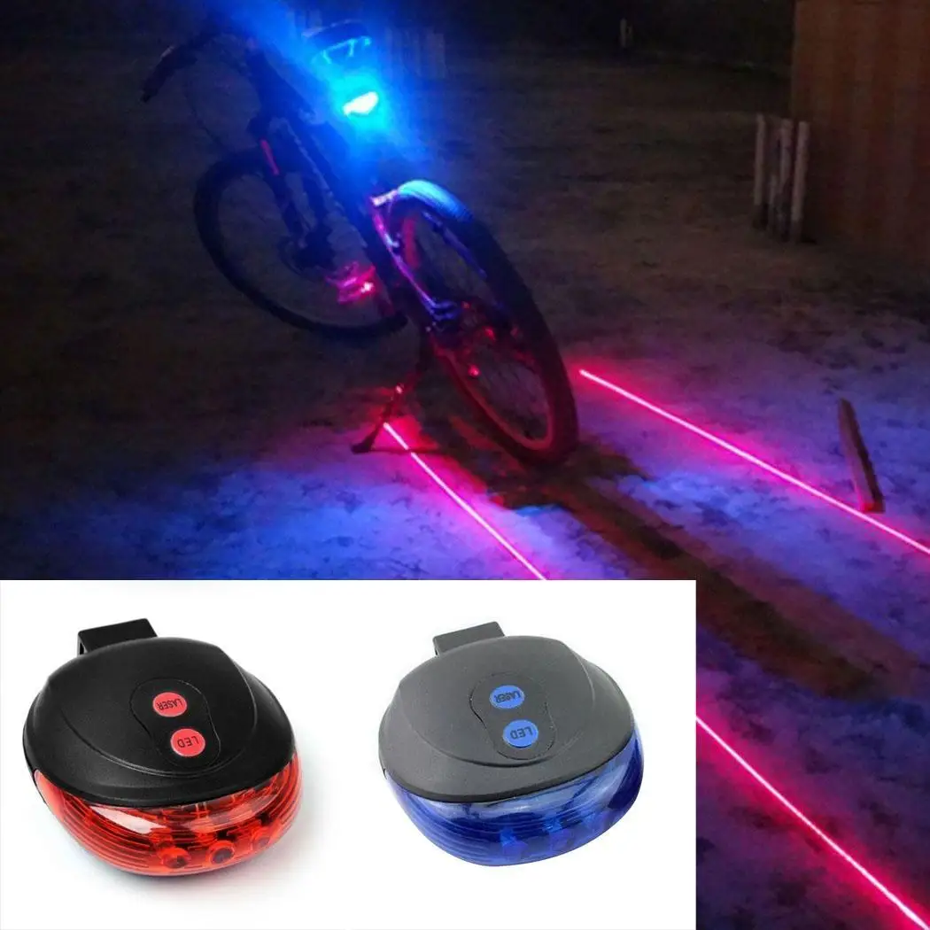 Высокое Качество Велосипедный лазерный светильник s светодиодный проблесковый маячок хвост светильник сзади сумка Велоспорт велосипед безопасности Предупреждение 5 красный светодиодный светильник режимов