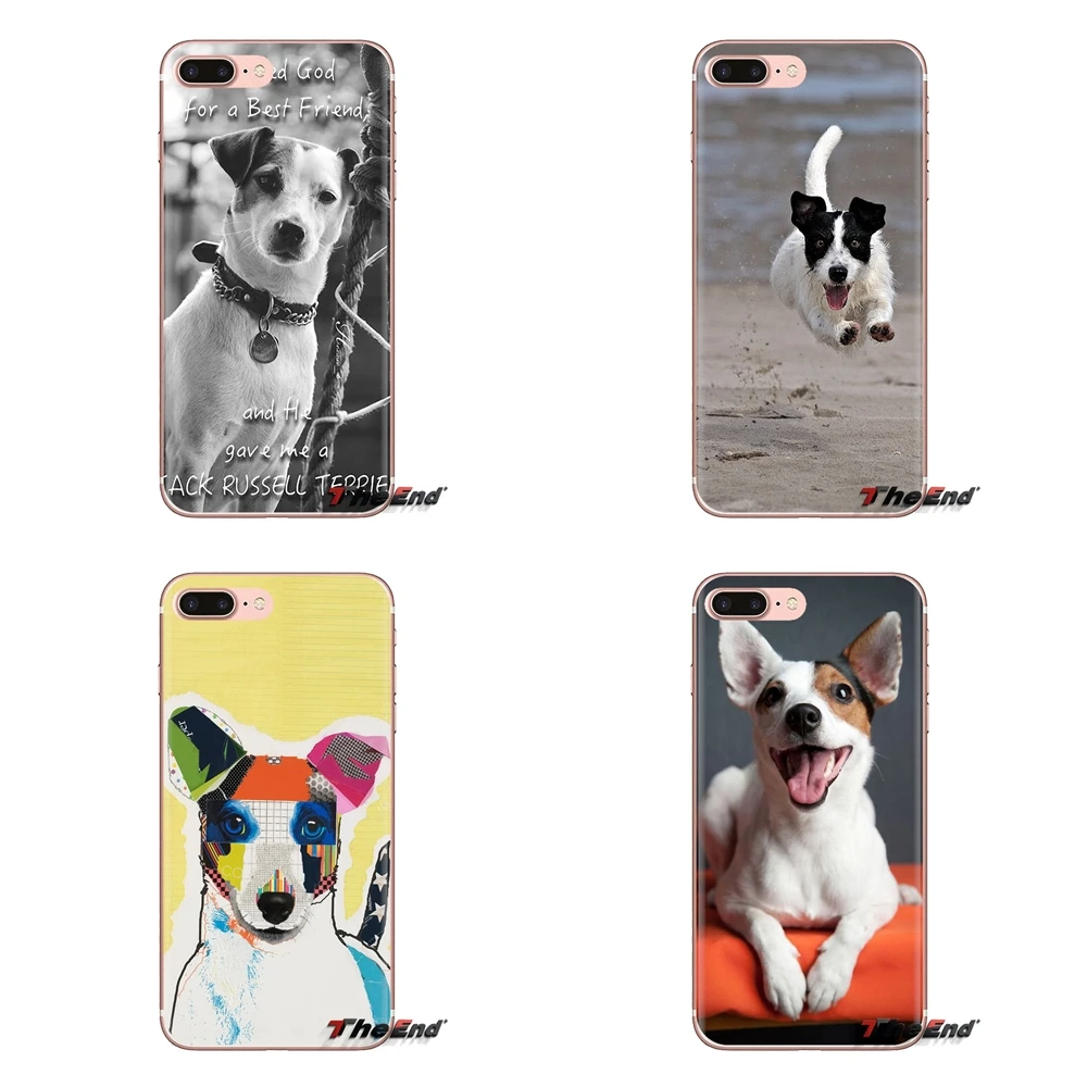 Чехлы для телефона Xiaomi Redmi 4A S2 Note 3 3S 4 4X 5 Plus 6 7 6A Pro Pocophone F1 I Love My jack russell Terrier dog puppy |