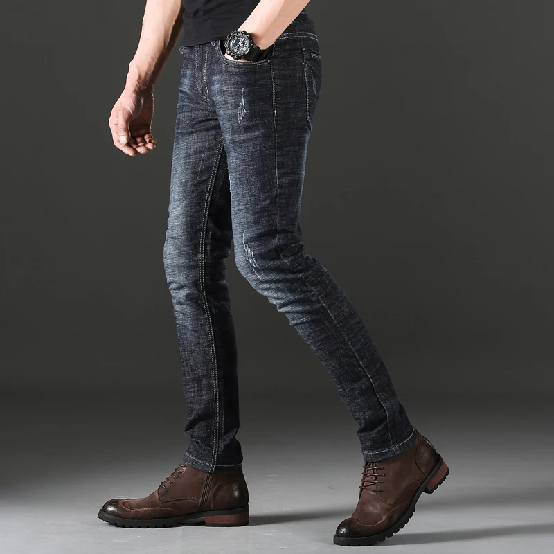 

Men Jeans Homme Pants Biker Spijkerbroek Mannen Streetwear Black Celana Pria Pantalon Skinny Pantalones Vaqueros Hombre Hip Hop
