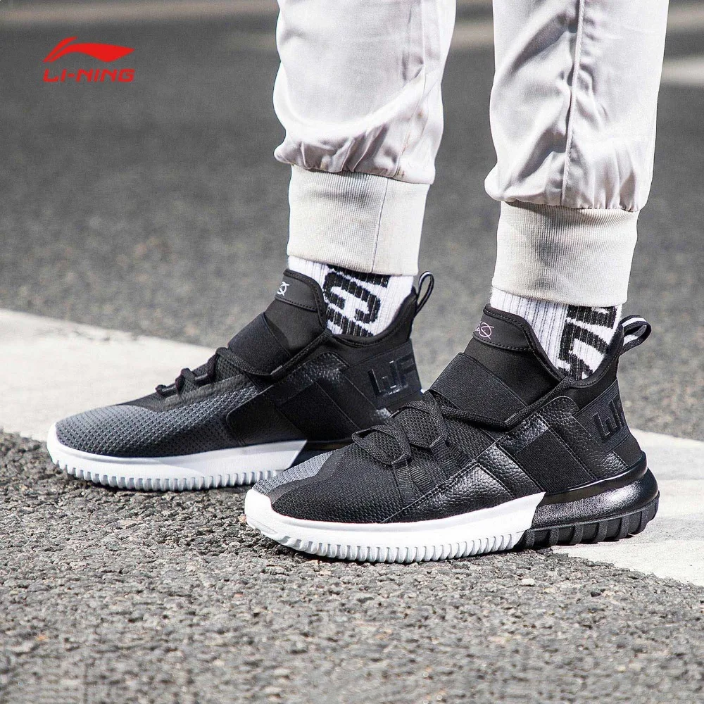 Clearance)Li-Ning Men CYBER PUNK WS Wade Leisure Shoes Wearable Mono Yarn Breathable LiNing Sport Shoes Sneakers AGWN035 YXB218