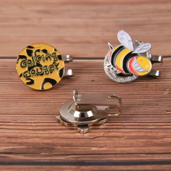 

GUOMUZI Ball Magnetic Hat Clips 25mm Golf Hat Cap Clip Marker Golf Accessories Outdoor Alloy Golf Fans Supplies Accessories
