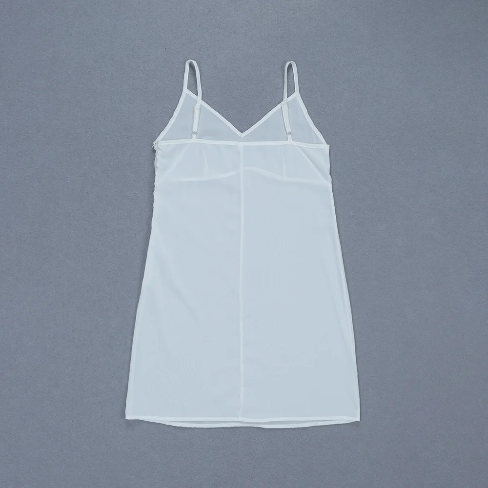 Новое Женское Кружевное белое Водолазка с длинным рукавом Vestidos знаменитое вечернее облегающее платье платья оптом