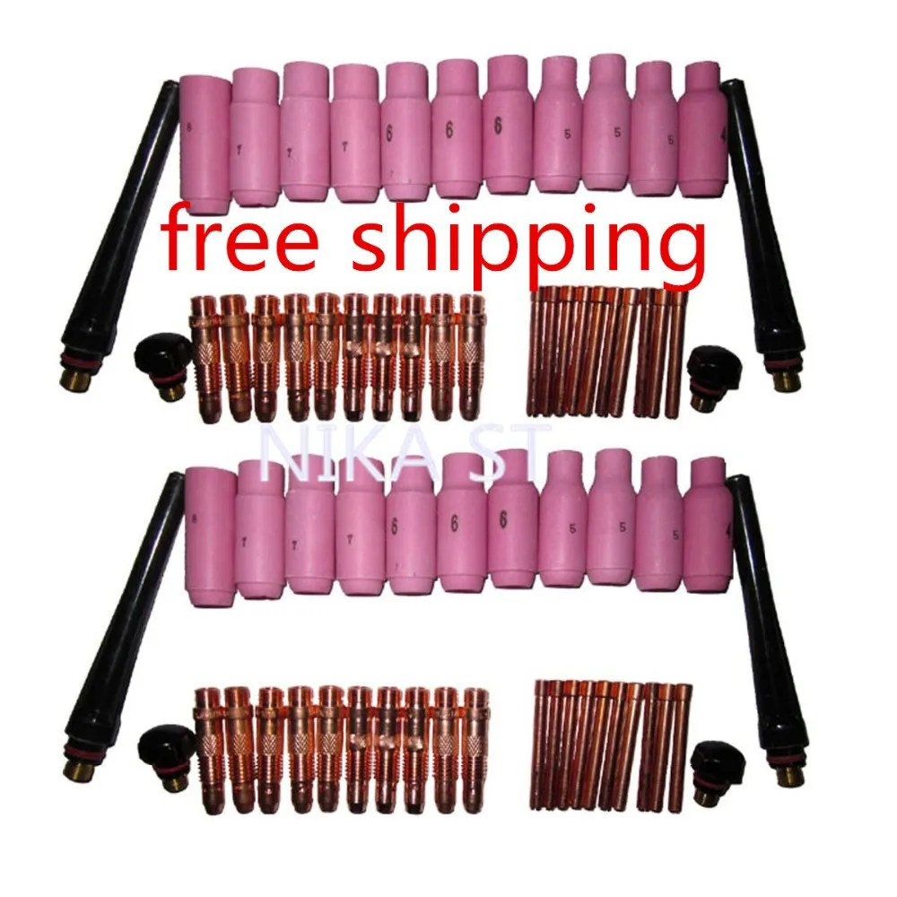 68pcs TIG Torch Consumables Accessories KIT for TIG Welding Torch PTA