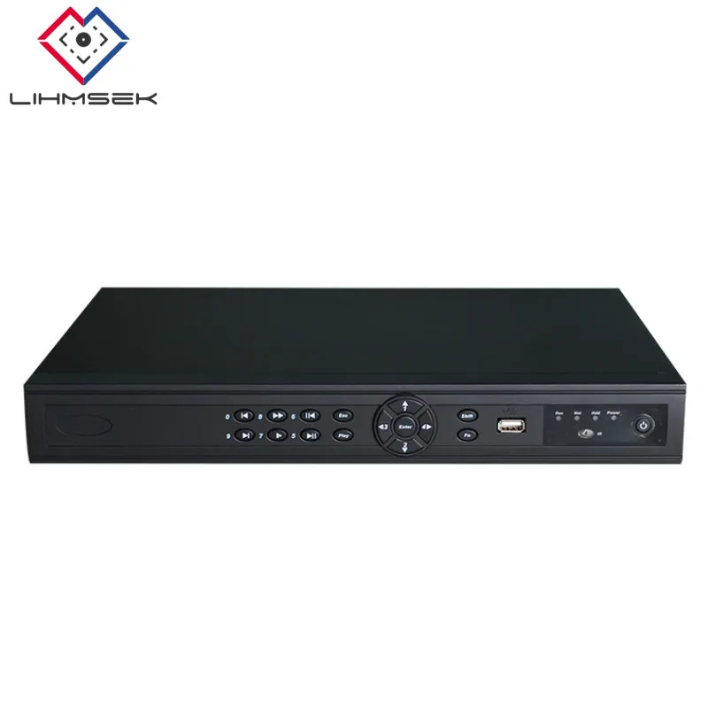 Lihmsek высококлассный 8CH CCTV NVR 2pcs HDD порт H.264 встроенный Linux цифровой