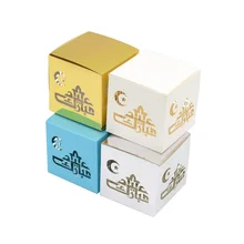 Простой нежный лазерный гравированный красочный подарок Рамадан коробки