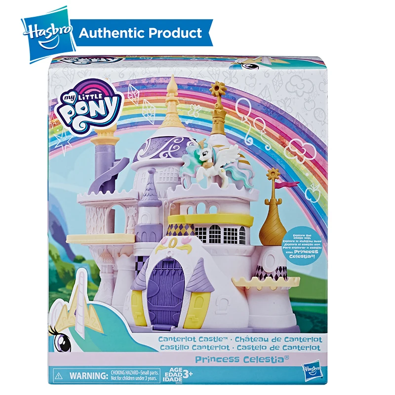 My Little Pony Canterlot Castle Playset with Princess Celestia Figure and Accessories for Kids Ages 3+ by Hasbro image 3