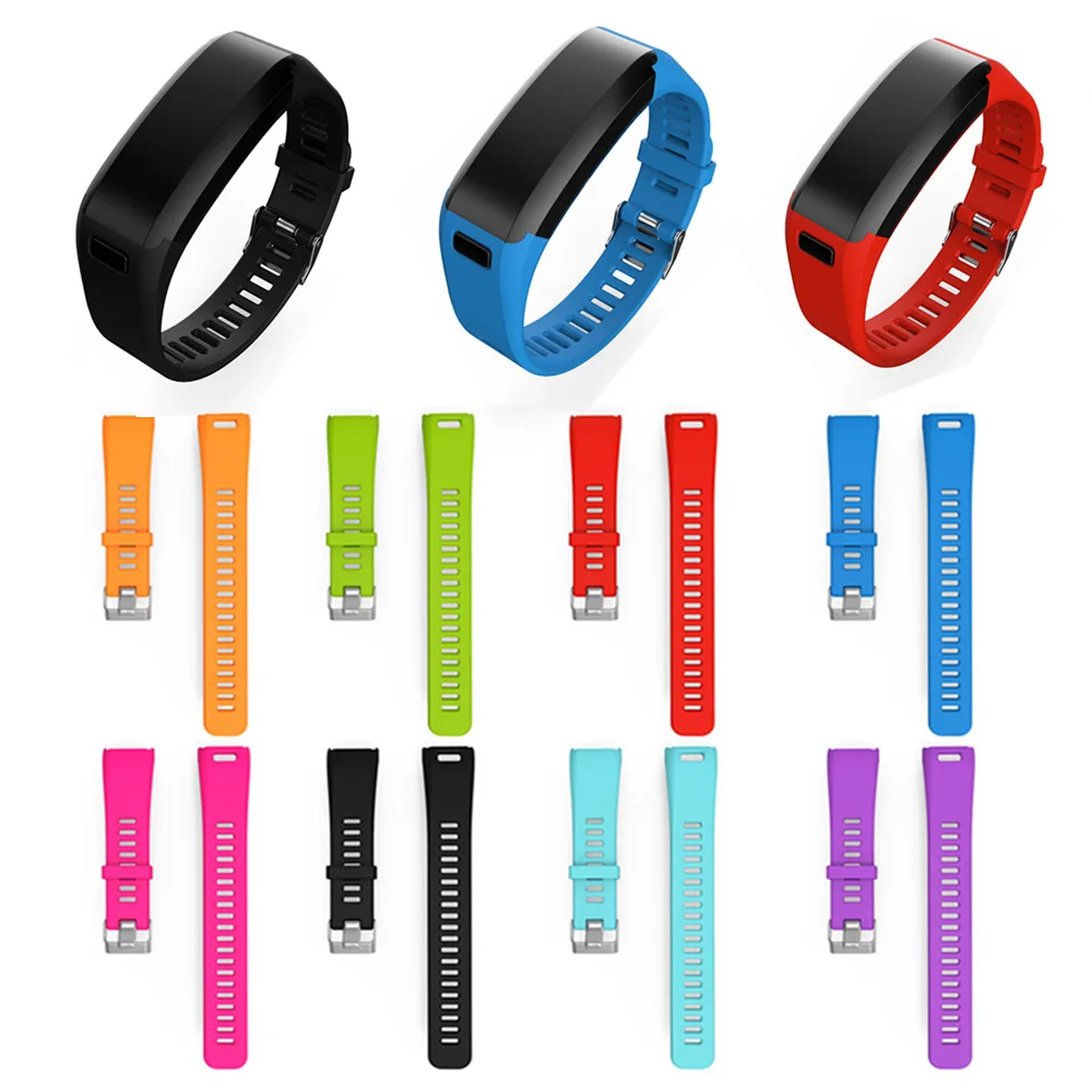 Силиконовый ремешок для смарт браслета Garmin Vivo сменный спортивный браслет Vivosmart HR