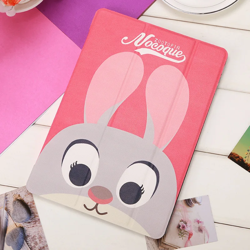 Роскошный чехол из искусственной кожи серии Zootopia для Apple ipad 2 3 4 9 7 дюймовый с