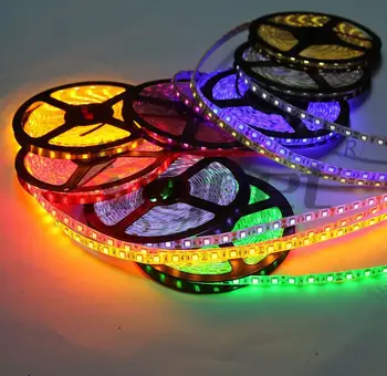 

5M SMD 2835 5630 5050 RGB LED Strip light DC 12V 60LEDs/M Flexible LED lamp Tape Ribbon Decoration Home lighting String