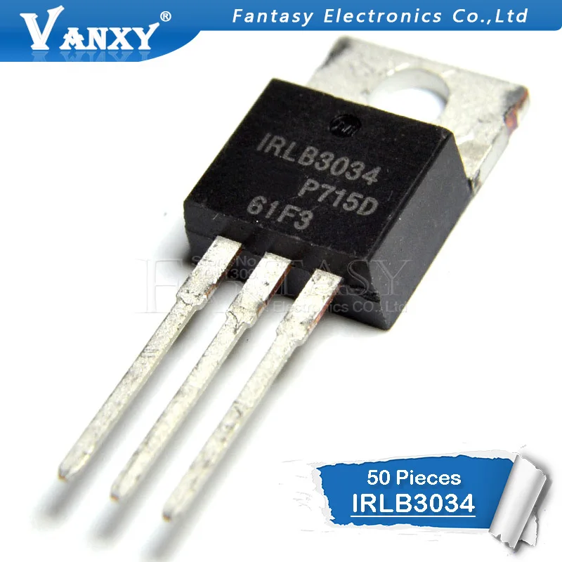 

50PCS IRLB3034 TO-220 IRLB3034PBF TO220 new MOS FET transistor