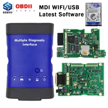 MDI для GM V2019.04 MDI множественный диагностический интерфейс OBD2 wifi USB сканер OBD 2 OBD2 автомобильный диагностический инструмент MDI wifi сканер