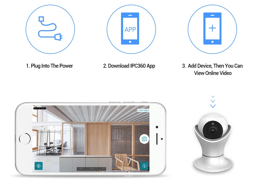 world cup wifi camera 1080P connect