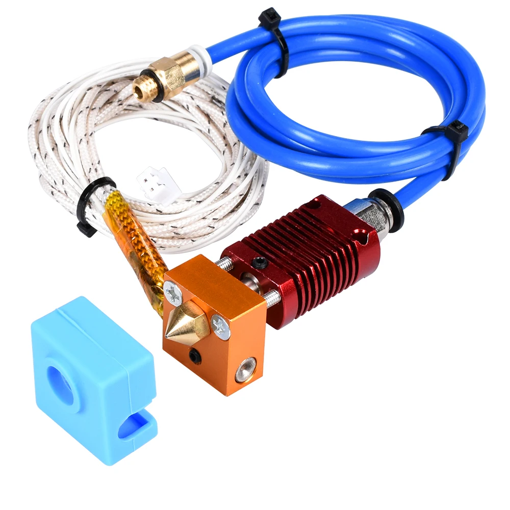 3D полностью металлический CR10 Hotend J head Extruder Kit + MK8 силиконовый носок для Ender 3 CR10/CR 10