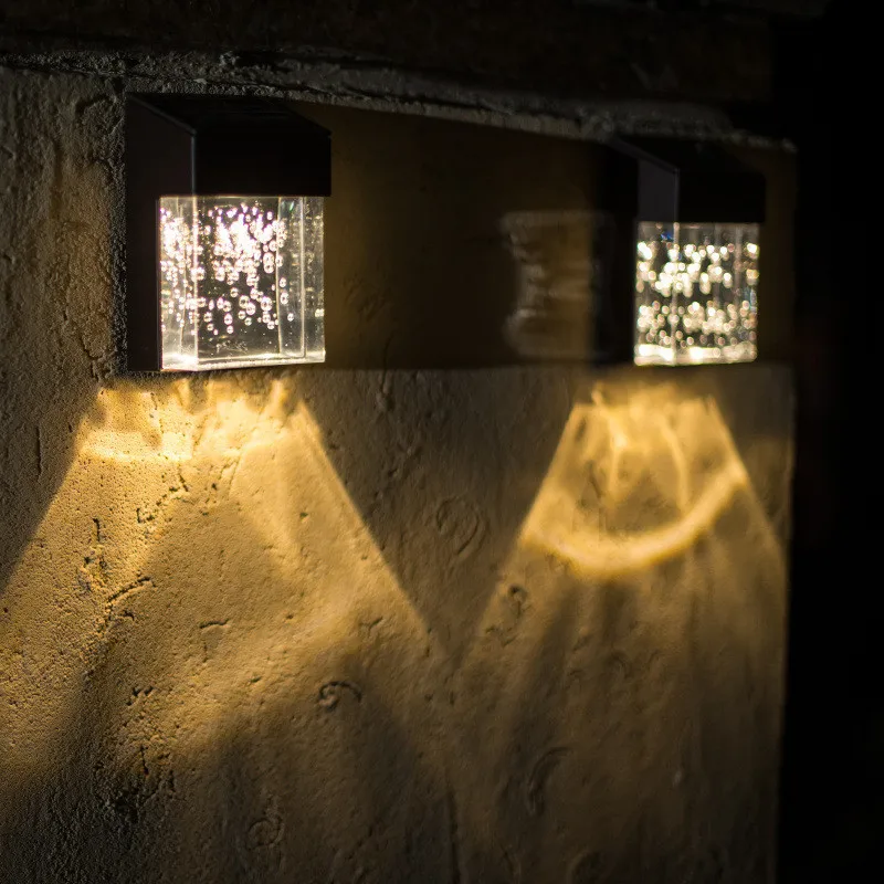 modern fence lighting