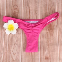 2016 Hot Sale Sexy Women s Thong font b Bikini b font Bottom Swimwear Swimsuit Hawaiian