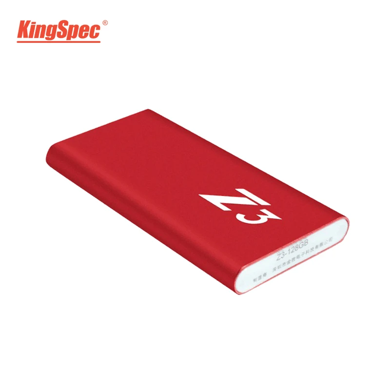 

KingSpec Portable SSD 120gb Solid State Drive USB 3.1 Type-c Hdd external Solid State Disk USB3.0 Flash Drive Gift for Business