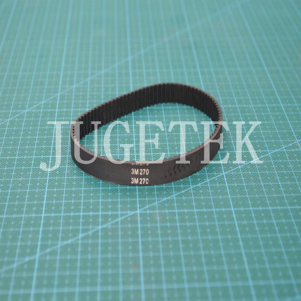 

Free shipping 10pcs/lot HTD 3M Timing Belt Closed-loop 270mm length 90 teeth 9mm width