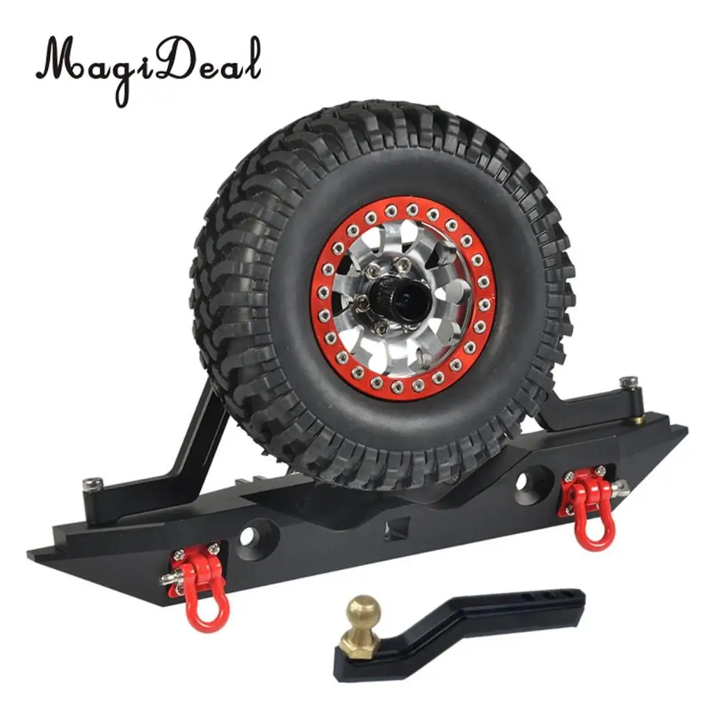 1Pc Metal Trailer Drop Hitch Receiver for 1/10 RC Traxxas TRX-4 TRX4 Trail Crawler Truck Replacement Parts