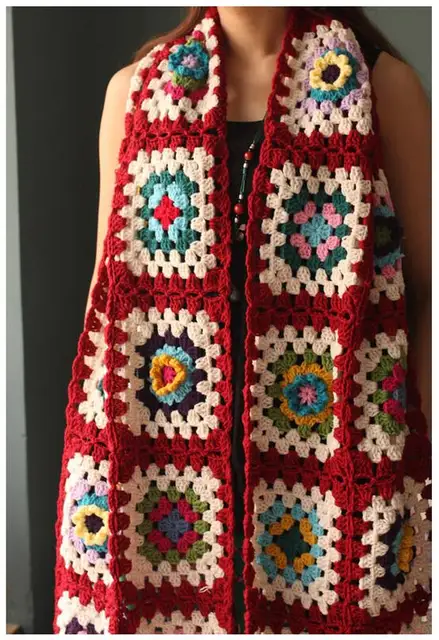 Colorful Throw Blankets Inspiration Handmade Crochet Flowers Table Runner 60X60CM Colorful Throw Shawl Colorful Throw Blankets Inspiration Handmade Crochet Flowers Table Runner 60X60CM Colorful Throw Shawl
