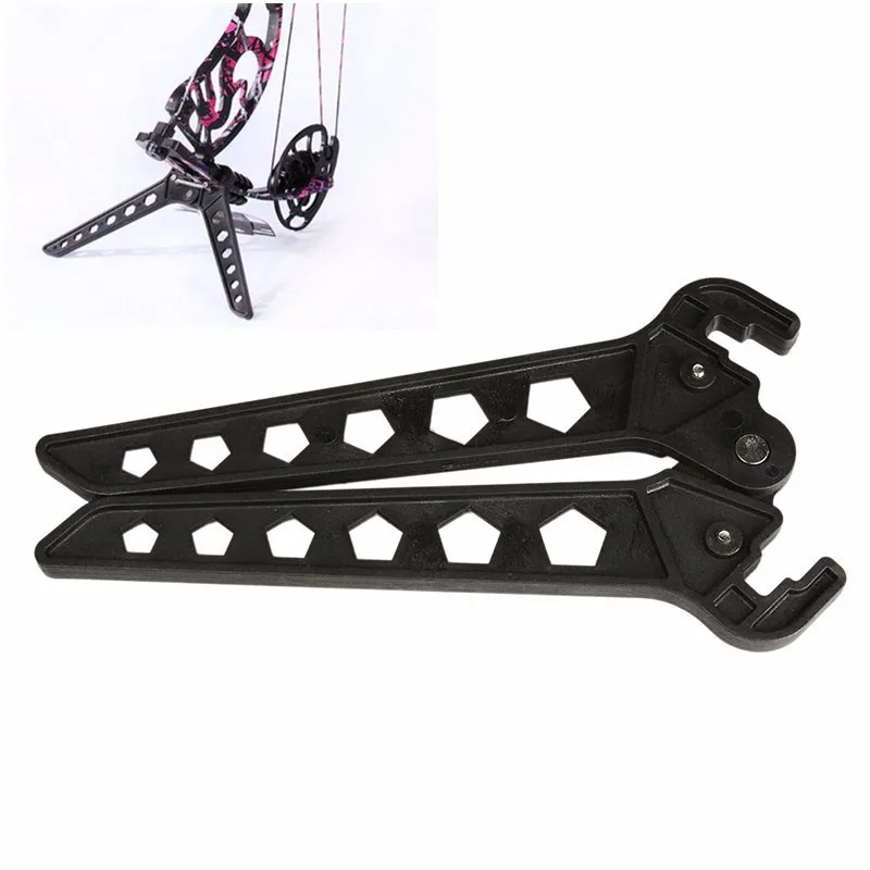 1pcs/lot Linkboy Archery Bow Holder Compound Bow Stand Folding Hunting