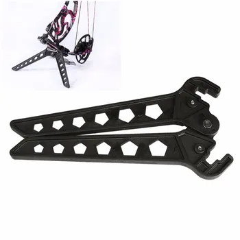 

1pcs/lot Linkboy Archery Compound Bow Stand Holder Archery Recurve Bow Bracket Kick Rack Support Folding