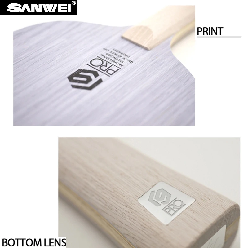 SANWEI ракетка для настольного тенниса V9 PRO 9 слойная из чистого дерева универсальная ракетка для пинг-понга
