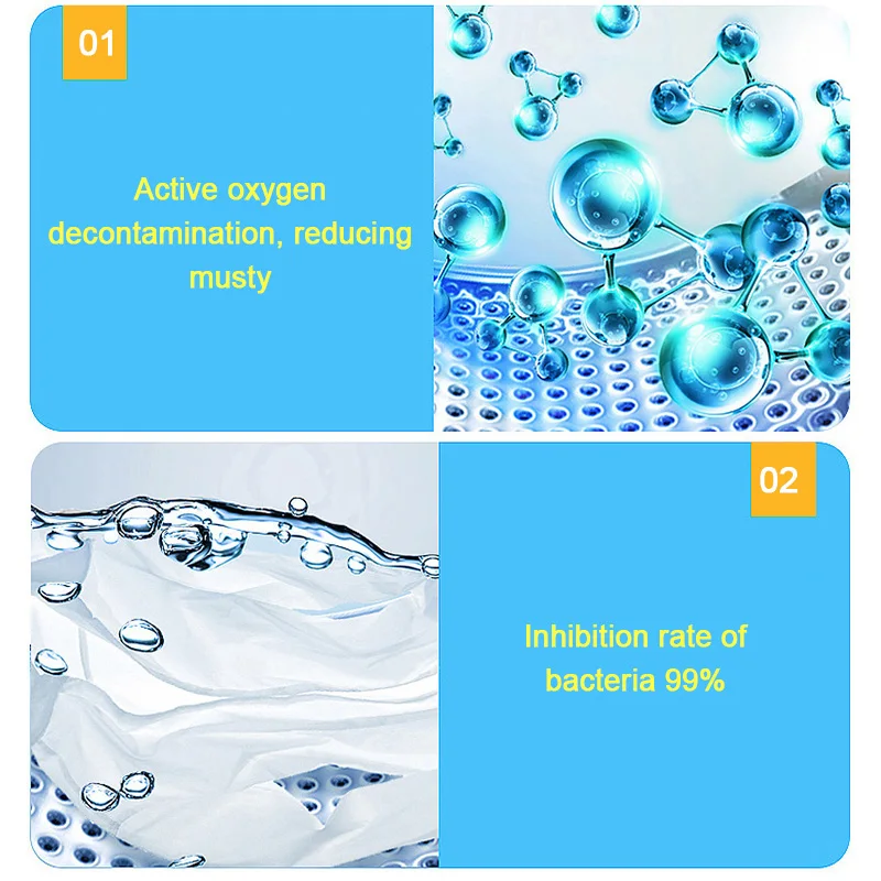 5 قطعة مفيدة غسل منظف للغسالات Descaler التنظيف العميق مزيل مزيل العرق دائم متعددة الوظائف الغسيل لوازم 5 قطعة مفيدة غسل منظف للغسالات Descaler التنظيف العميق مزيل مزيل العرق دائم متعددة الوظائف الغسيل لوازم