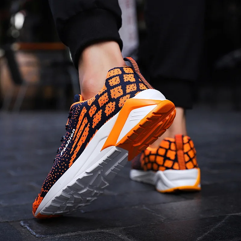 Мужские кроссовки дышащая повседневная обувь Mocassin Basket Homme удобные легкие Chaussures