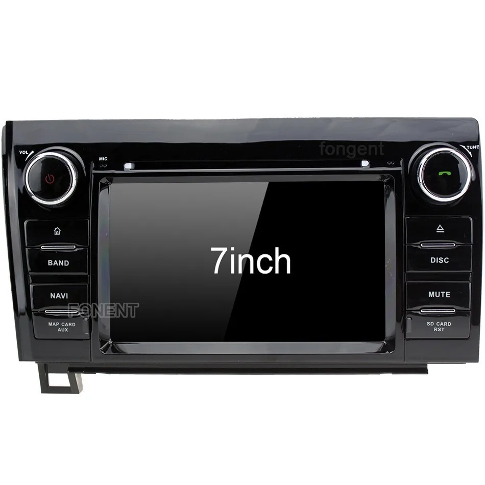 Perfect IPS Android 9.0 Head Unit Car Stereo Multimedia DVD Player For Toyota Tundra Sequoia 2010 2011 2012 2013 2014 Radio GPS 4 + 64GB 0