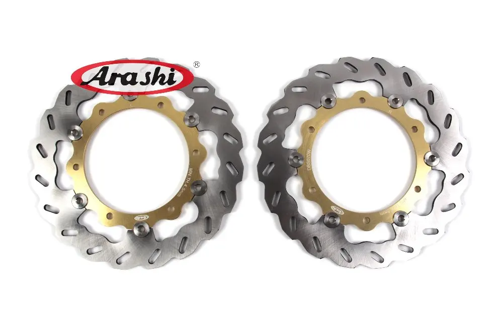 Arashi 2 шт. Tmax500 ABS CNC передние тормозные диски для YAMAHA XP TMAX 500 T-MAX 500 ABS 2008 2009 2010 2011 мотоцикл