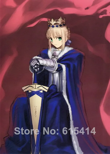 434 Fate Stay Night Saber - Japan Anime Cute Art 14&quotx19&quot Poster | Дом и сад