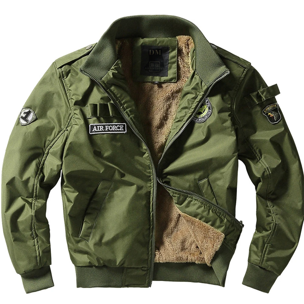 

2017 New Men's Flight Jackets Military Uniform Casual Jacket multi-pocketed Tooling Jackets Military Tactical Jacket Men coat